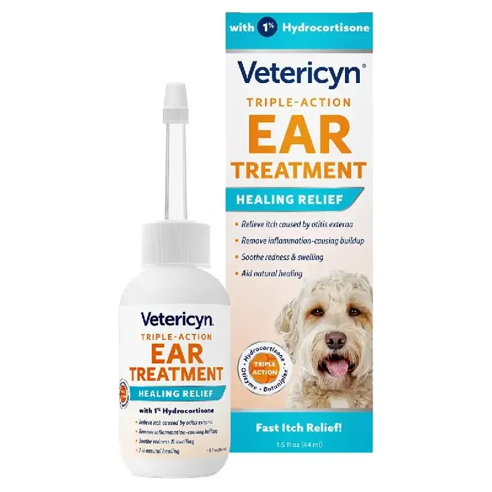 Triple-action Ear Treatment 1.5oz 085-1023 Vetericyn 6/cs