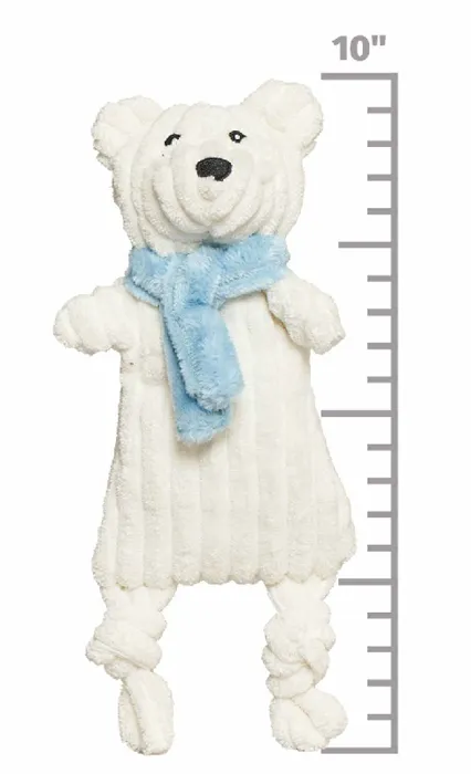 Hugglehound Holiday Flatties Polar Bear Small