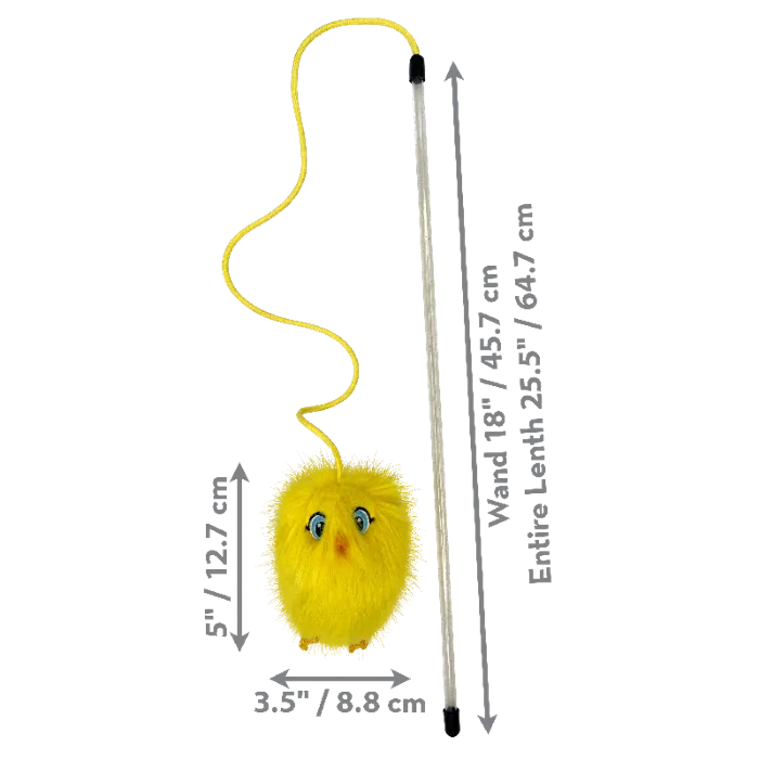 Kong Tser Chirpz Chick Cat Toy
