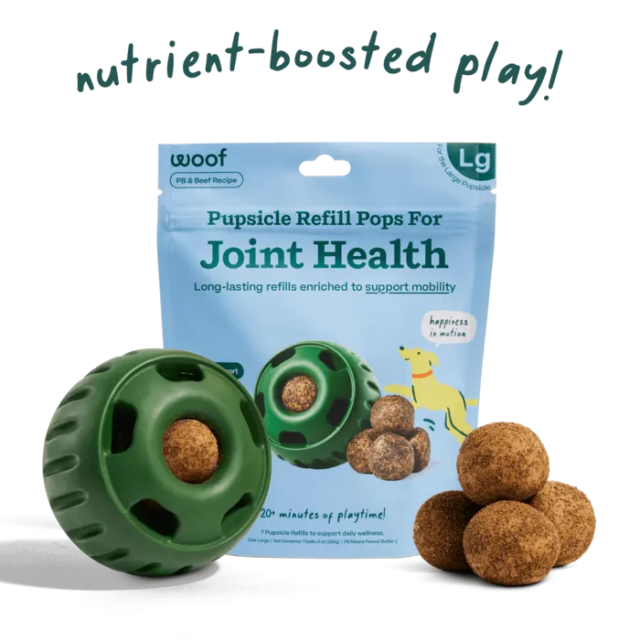 Woof Pops Hip & Joint Large 8-oz