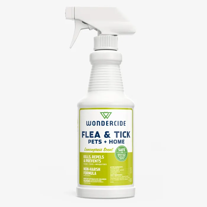 Wondercide Flea & Tick Lemongrass 16 oz front