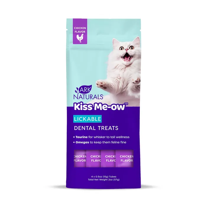 Ark Naturals Kiss Me-ow Chicken 2 oz front bag