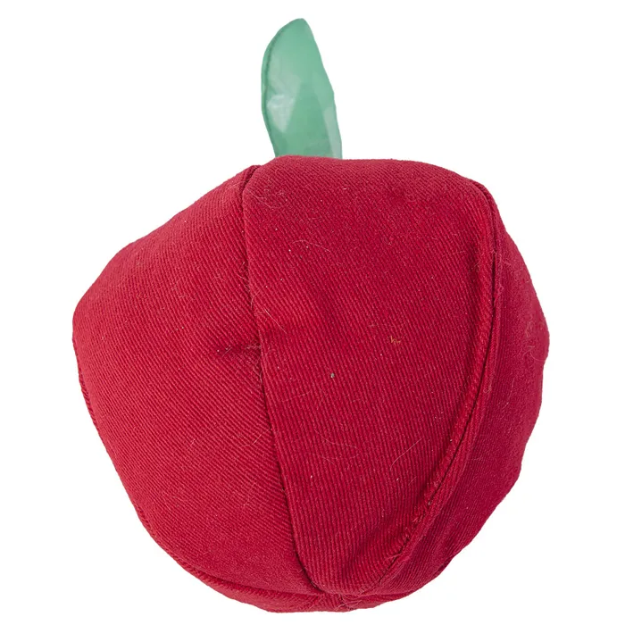 Yeowww! Apple Catnip Toy red back view