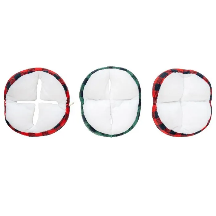 Plaid Ball Plush Puzzle Pt851 Tall Tails 30/cs