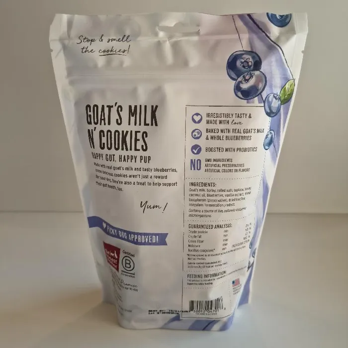 Honest Kitchen Goat Milk N Cookies Blueberry 8-oz