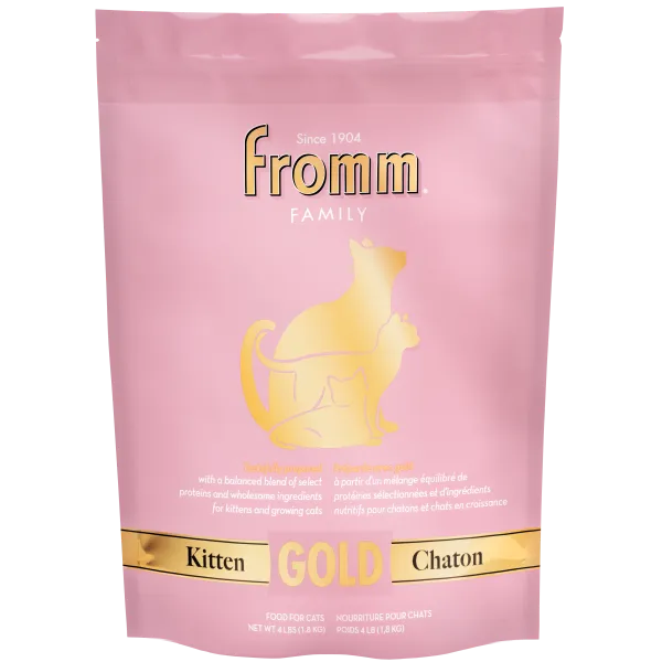 Fromm Family Gold Kitten Dry Cat Food 4-lb