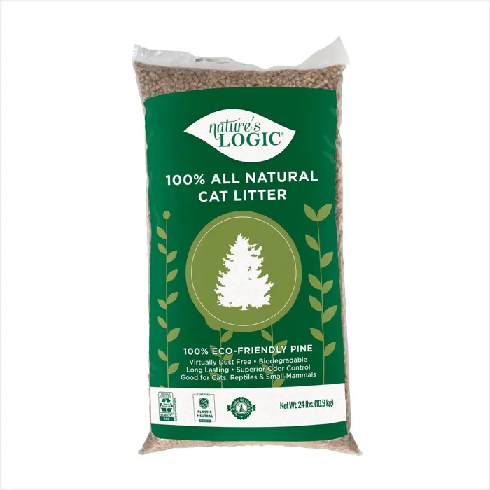 Nature's Logic Ponderosa Pine Cat Litter 24-lbs