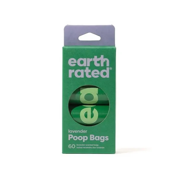 Earth Rated Scented Poop Bags Rolls 60-ct