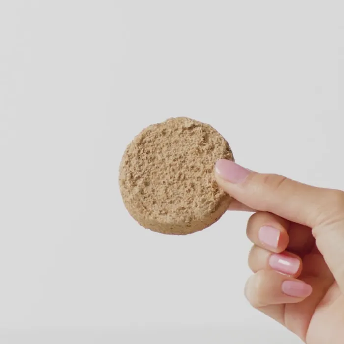 Stella & Chewy's Tantalizing Turkey freeze-dried patty close-up