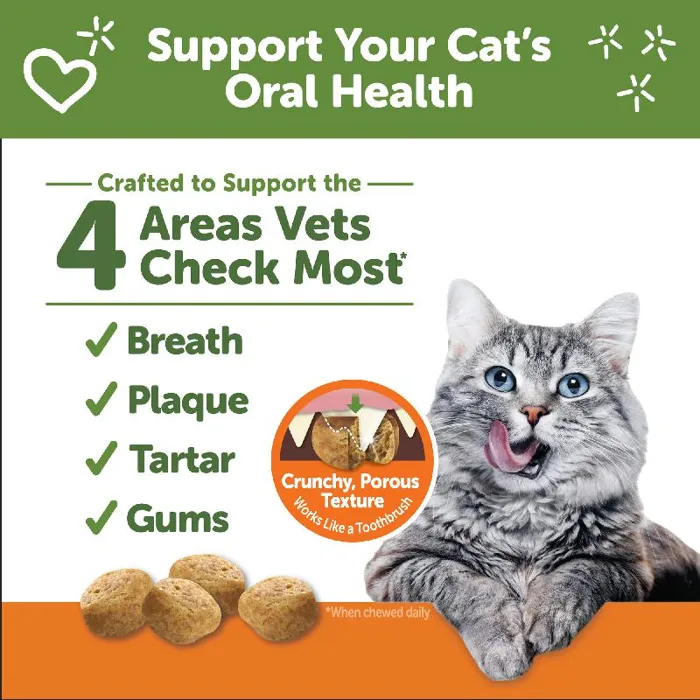 Cat Dental Treats Chicken Flavor - 2oz