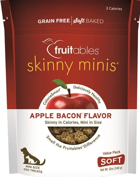 Fruitables Skinny Mini Apple/bacon Treat 12 Oz