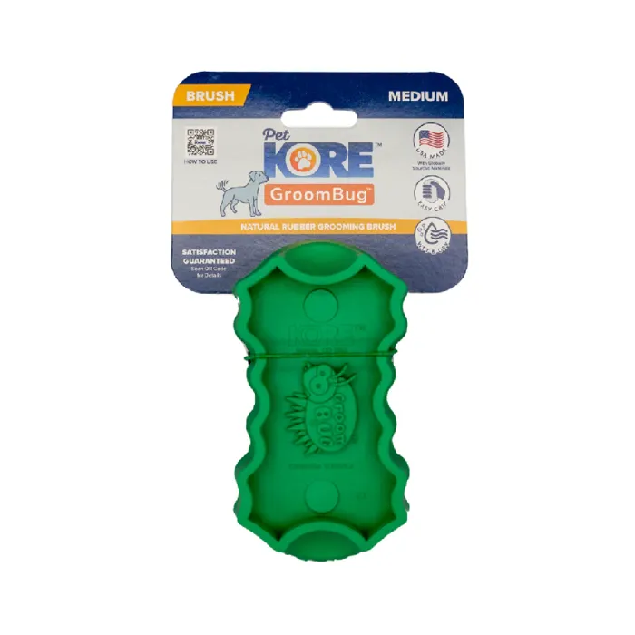 Petkore Groombug For Dogs, Green, Medium