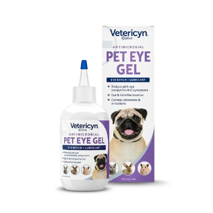 Vetericyn Plus Antimicrobial Eye Gel Animal 3-oz