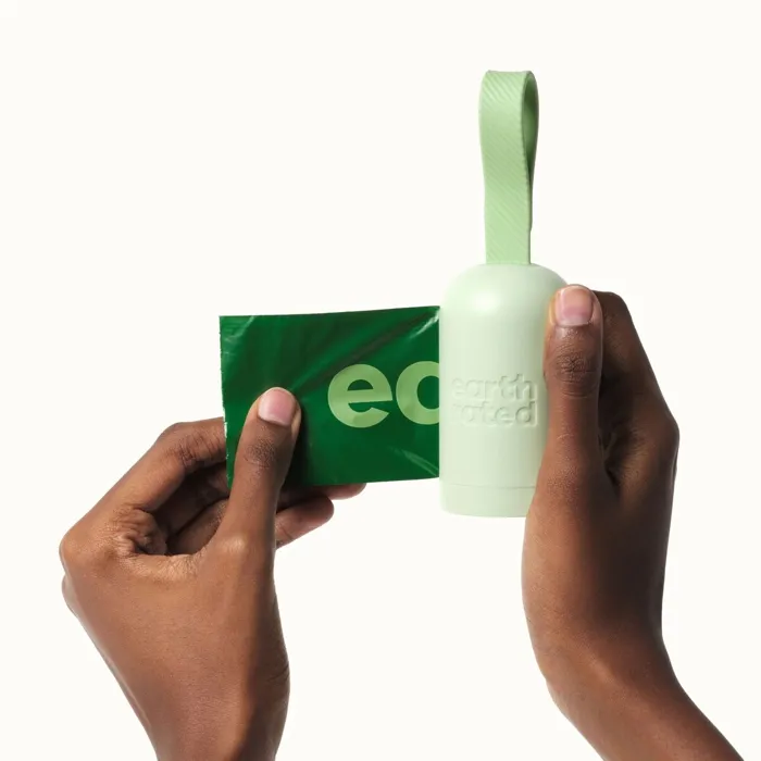 Earth Rated Dispenser 2.0 Unscented white dispenser with bag