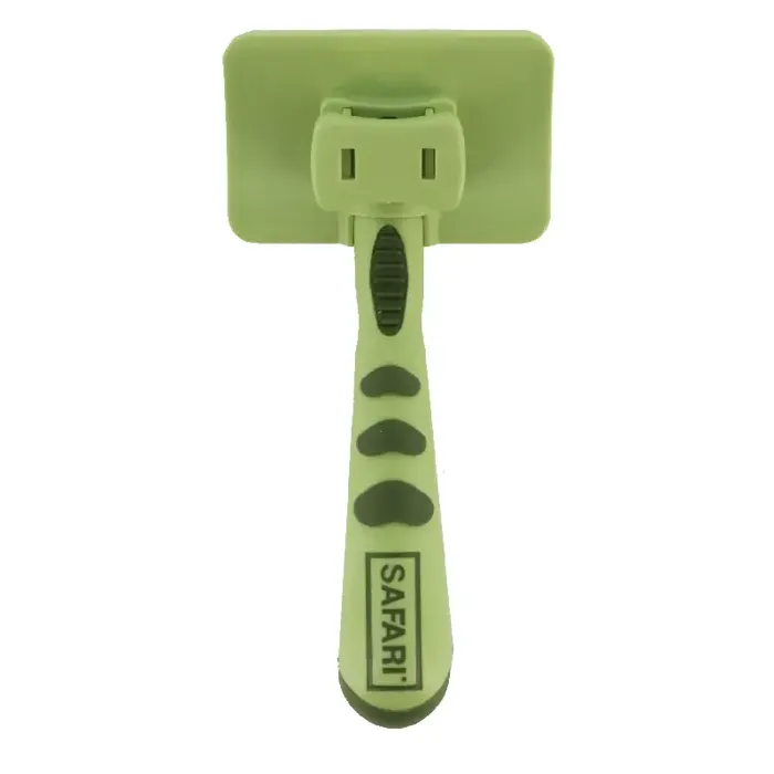 Dog Self Cleaning Slicker Brush - Med - 4.25" L X