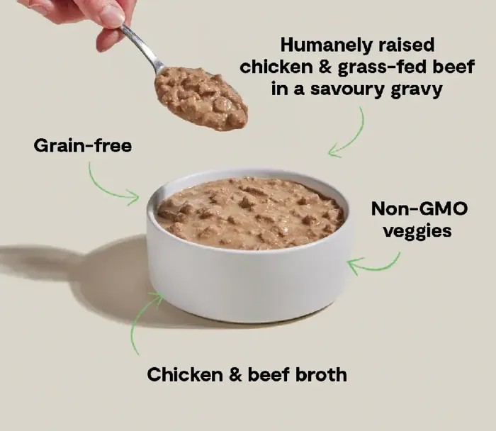 Open Farm Cat Can Gf Morsel Chicken Beef 5.3 Oz 12/case