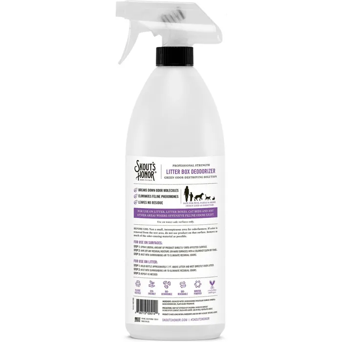 Professional Strength Litter Box Deodorizer 35-oz