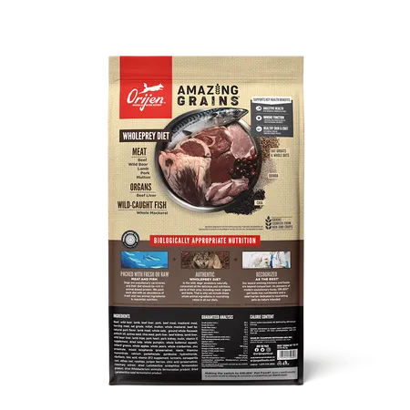 Orijen Dog Amazing Grains Regional Red 22.5-lb