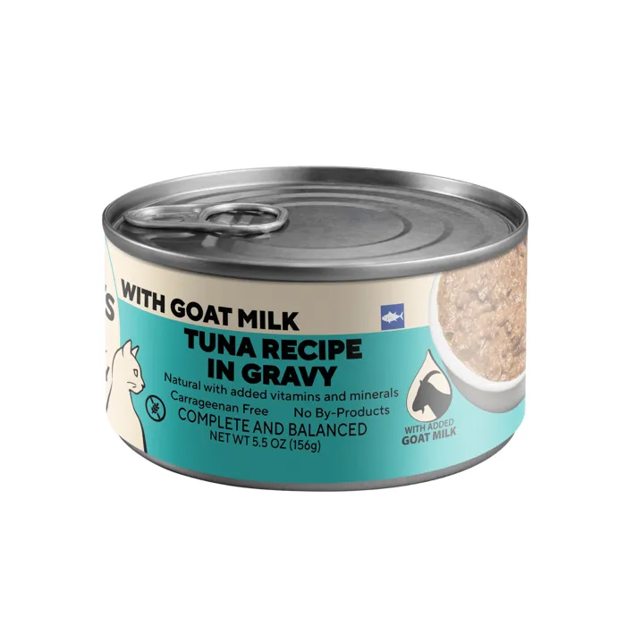 Dave's Naturally Healthy Tuna Recipe with Goat Milk 5.5 oz front
