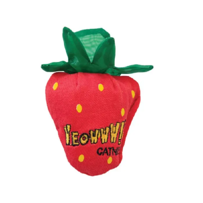 Yeowww! Catnip Strawberry Red