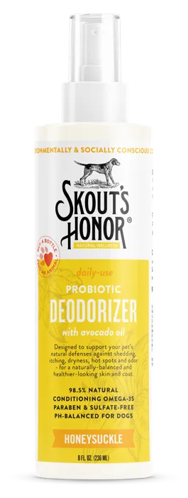 Skouts Honor Probiotic Deodorizer Honeysuckle 8-oz