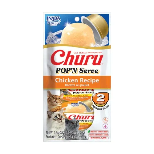 Inaba Cat Churu Pop'n Serve Chicken 70-g