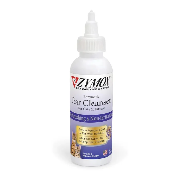 Zymox Cat Kitten Ear Cleanser 4-oz
