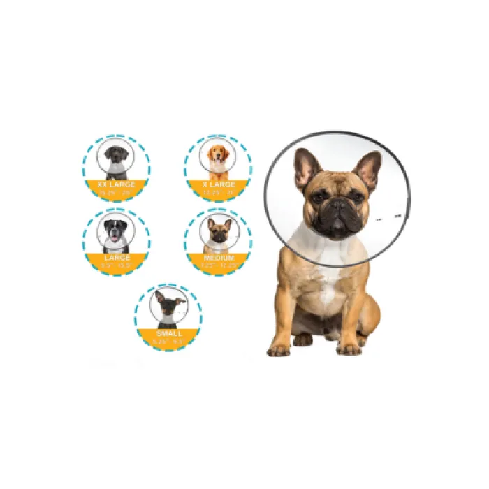 E-collar Clear Xxlarge 5963 Cs Tech 12/cs