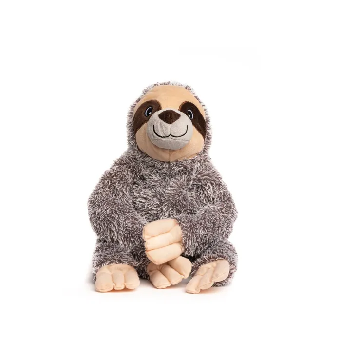Fab Dog Toy Fluffie Plush Sloth Small