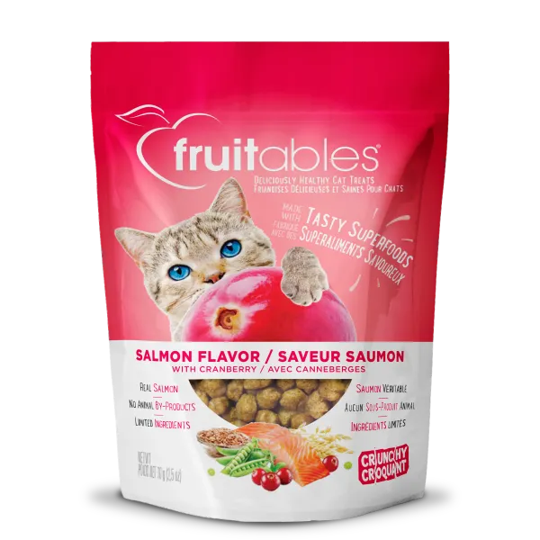 Fruitables Cat Treats Salmon/cranberry 2.5-oz