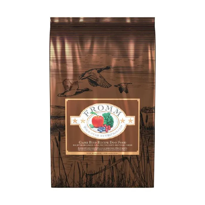 Fromm Four Star Grain Free Game Bird Dry Dog Food 26-lbs