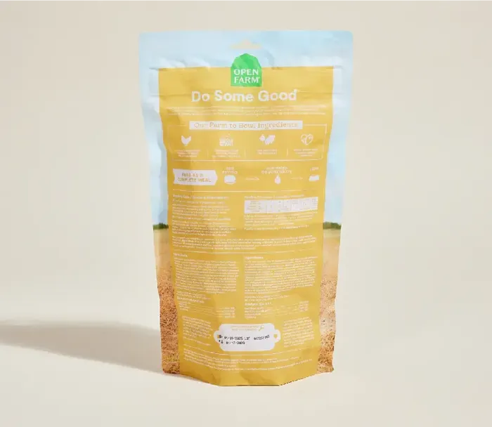 Open Farm Dog Freeze Dried Harvest Chicken Patties 17.5 Oz
