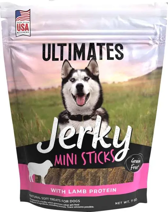 Ultimates Jerky Mini Sticks Lamb 7-oz