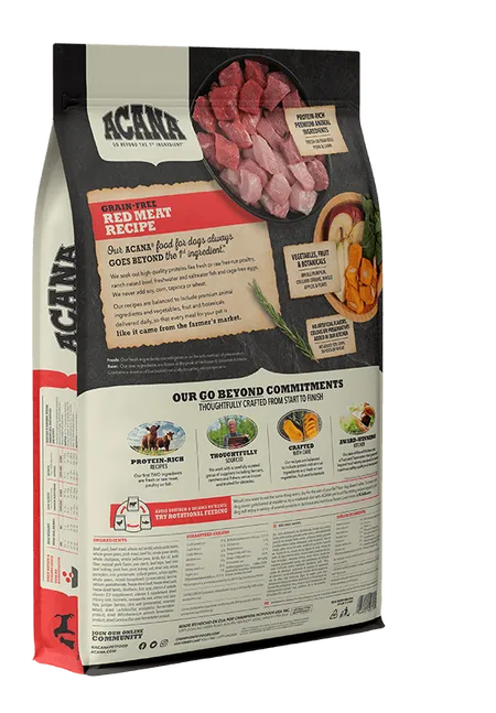 Acana Heritage Dry Dog Food, Red Meat, Grain Free 4.5-lb