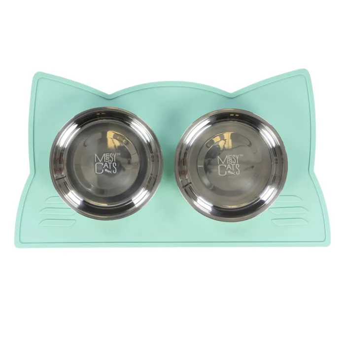 Messy Mutts Bowl Mat Mint
