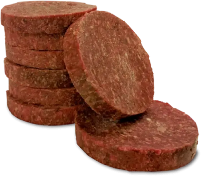 Small Batch beef recipe frozen raw patties 6 lb patties