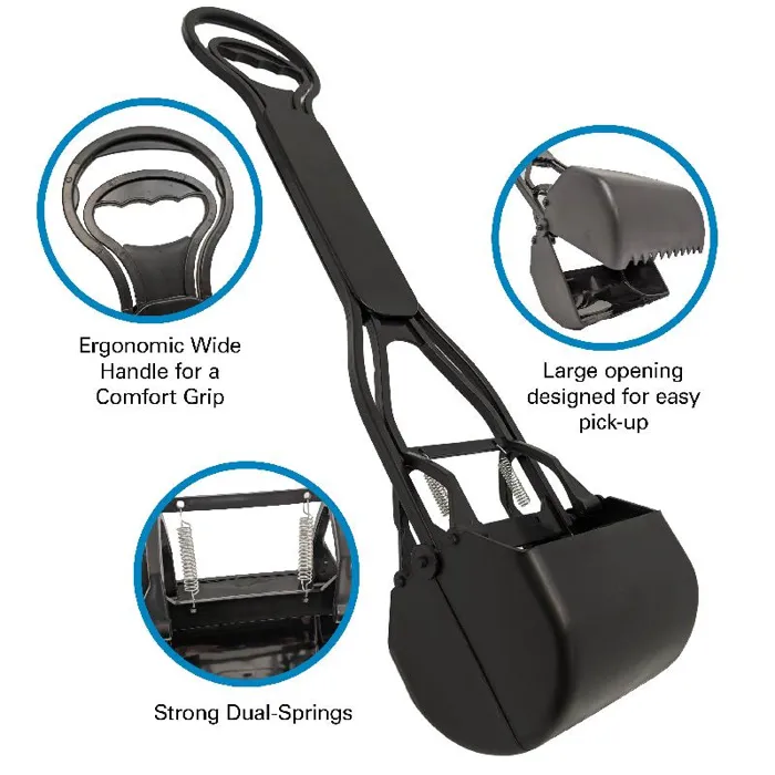 Four Paws Allen's Spring Action Scooper For Grass