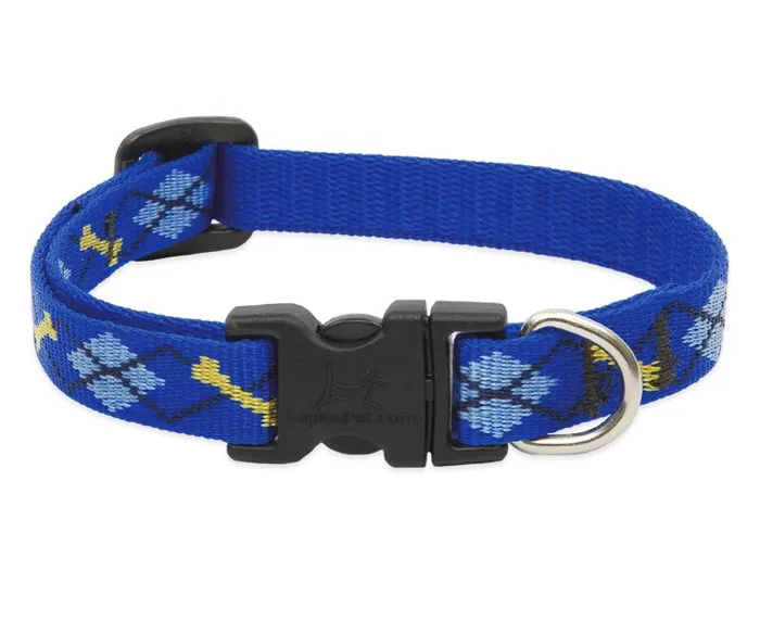 Adjustable Collar 1/2" Dapper Dog 10"-16"