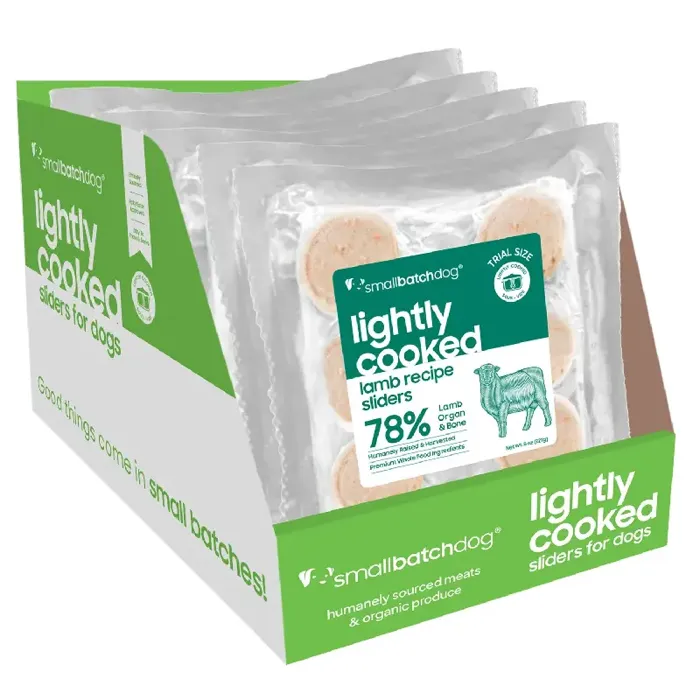 Small Batch Dog Lightly Cooked Lamb 8-oz