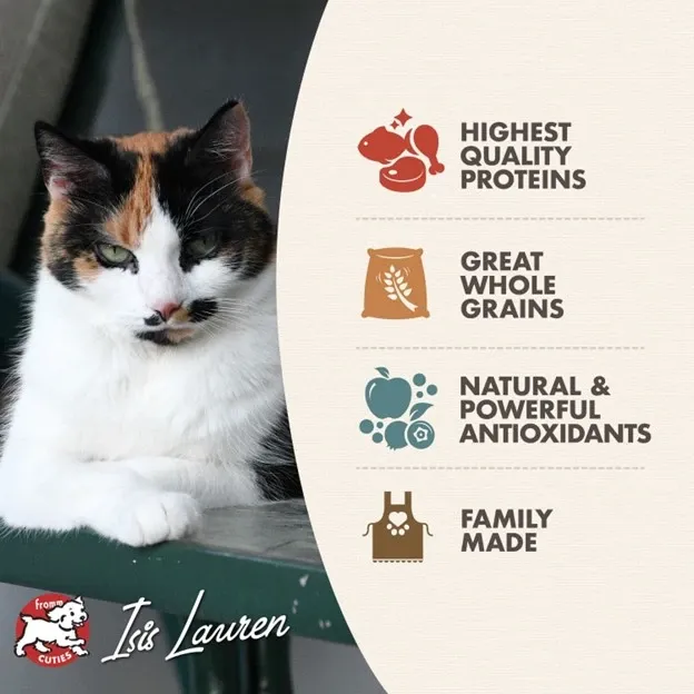 Fromm Gold Adult Dry Cat Food feature slide