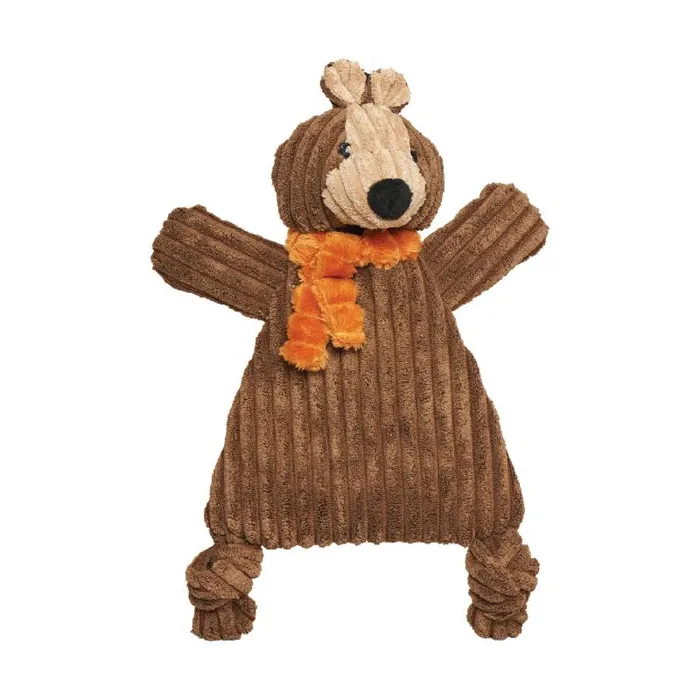 Huggle Hounds Fall Flattie Squirrel brown large front view