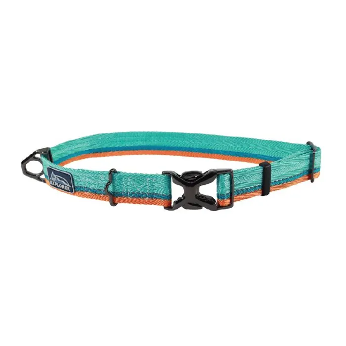 Trek Adjustable Dog Collar Everglades Lrg - 18" - 26"