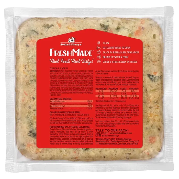 Stella & Chewy's Fresh Made Chick-a-lickin 16-oz