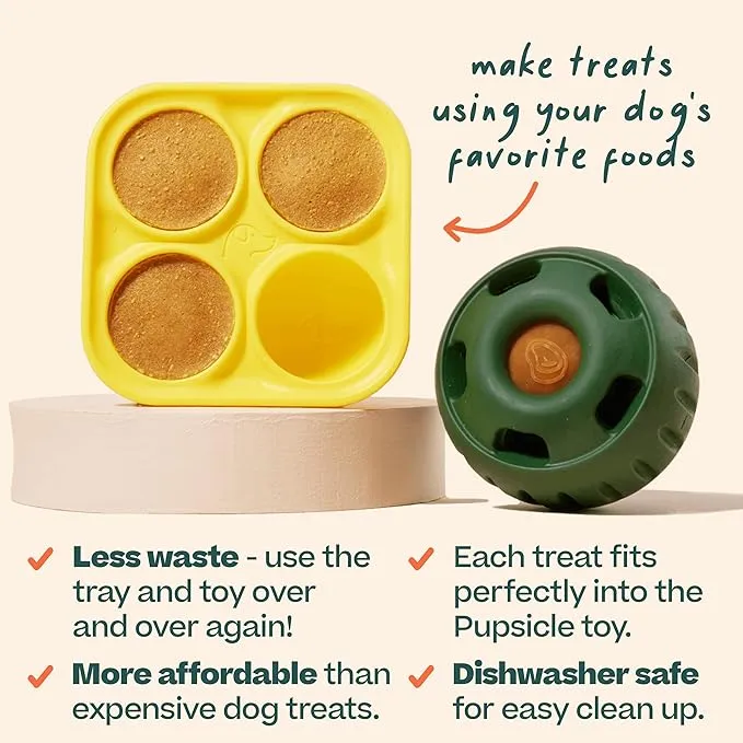 Woof Pupsicle Mold Rubber Sm