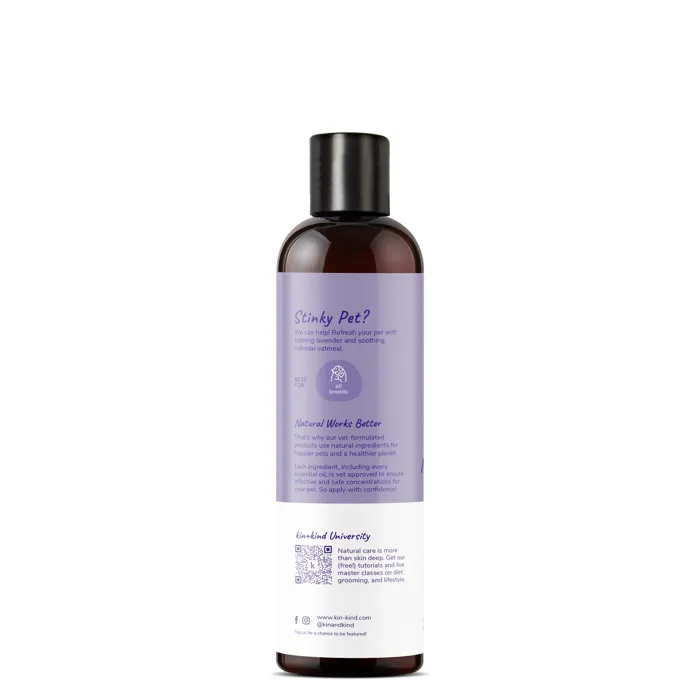 Kin+kind Shampoo Oatmeal Lavender Dog & Cat 12-oz