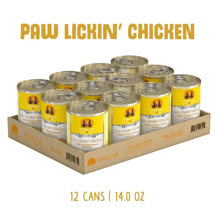 Weruva Paw Lickin Chicken Canned Dog Food 14-oz