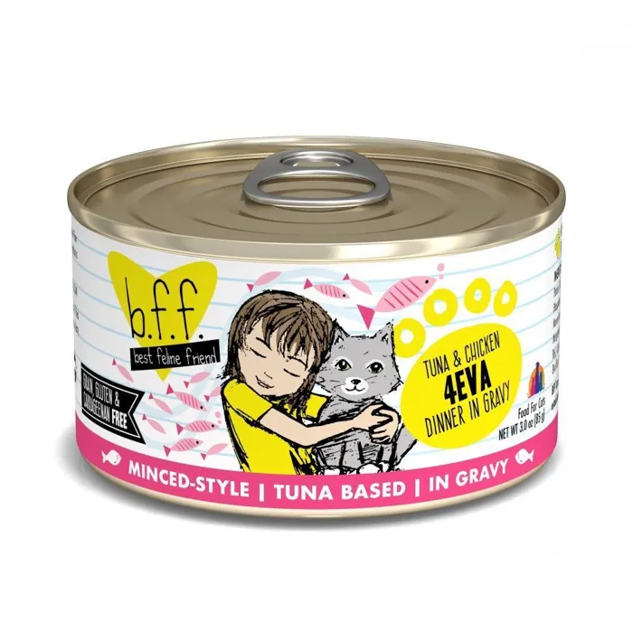 Bff Tuna & Chicken 4eva Canned Cat Food 3-oz