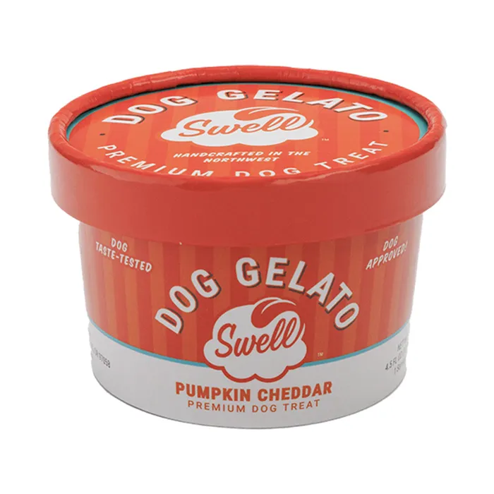 Swell Gelato Frozen Pumpkin Cheddar 4 Oz 12/case