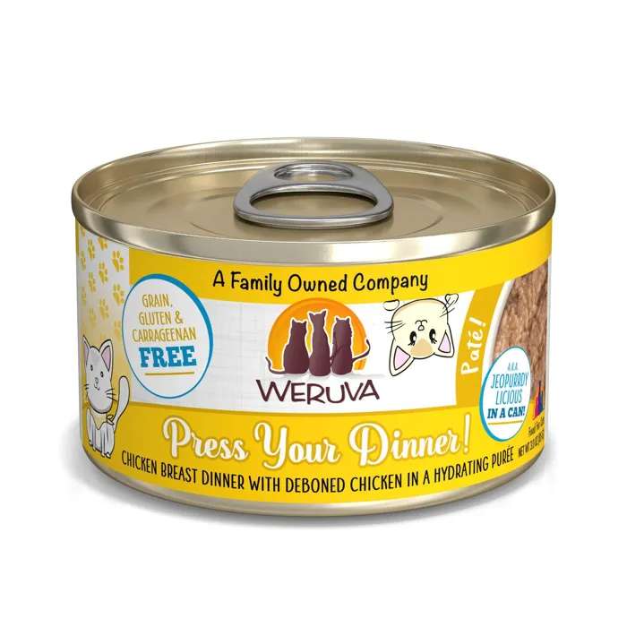 Weruva Can Chicken Breast Press Your Dinner! 3-oz