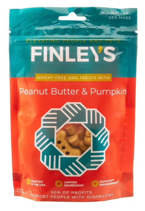 Finley's Peanut Butter & Pumpkin Crunchy Biscuit 12-oz